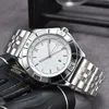 U1 Toppkvalitet AAA Designer Bretiling Chronomat Titta på 40mm män Superclone Quartz Mekanisk högkvalitativ rostfritt stål Strap Montre de Luxe armbandsur mycket trevligt