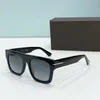 Neue Modedesign Sonnenbrille 0711 Square Frame Einfache und beliebte Verkaufsstil UV400 -Schutzbrille mit Box