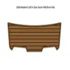 ZY 2008 Mastercraft X-Star Swim Platform Pad Pad Boat Eva Foam Faux Teak Deck Deck Share Backing Self-Adsive Seadek Gatorstep Pads