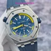 AP Casual Wrist Watch Royal Oak Offshore Series 15710ST Mens Date Deep Dive 300 meters 42mm Automatic Mechanical Watch