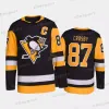 87 Sidney Crosby Penguins 2023 Winter Classic Jersey Evgeni Malkin Jake Guentzel Kris Letang Rickard Rakell Jeff Carter Bryan Rust Kasperi Kapanen Blueger Jarry Jarry