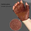 Guantes de entrenamiento de cuero de cuero de muñeca de soporte de muñeca Anti-slip Wear Weaves Sporting Ventilated Lightweight Sports Sportsorie Gym