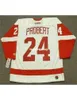 Новые мужские хоккейные майки Bob Probert 1993 Ccm Home Retro Хоккейная майка с длинными рукавами5120930