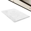 Tapetes de banho para o banheiro piso 32x20in super absorvente lavanderia tapetes tapetes laváveis chuveiro anti -deslizamento durável