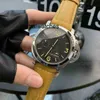 Steel Stainess Watches 316l 44mm Leather Strap Automatic Movement for Man Special Edition