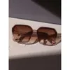 3pcs 여성 기하학적 패션 Y2K 선글라스 시원한 야외 UV 보호 여행 파티 액세서리