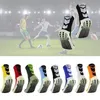 Chaussettes de poignée non glissées sporte des chaussettes de compression en silicone en bas de football de football de basket-ball pour adulte