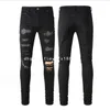 Jeans masculin jean jean noir chat barbe diamant jean jeunesse mince pantalon skinny hommes jeans de haute qualité jeans de haute qualité pour hommes jeans violets de haute qualité