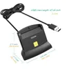 WiisDatek USB 2.0 ذاكرة قارئ البطاقات الذكية لبنك ID EMV IC Smart Card Reader/Writer