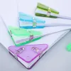 Portable Mini Binder Clips Presque Papier Paper Triangle Clips Fichier Fichier Fichier Student Storage Organisateur Organisateur Office Supplies