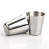 Mugs 6Pcs 1oz/30ml Metal Stainless Steel Cup Mug Drink Coffee Beer Tumbler Travel Outdoor Pool Cups