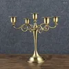 Kerzenhalter Dekorative Candelabra Vintage Duftständer für Blumen Gläser Candelabros Hausdekoration FG09