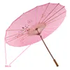 82/84cm de pano de seda feminino guarda -chuva japonês flores de cerejeira antiga guarda