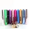 5PCS 5ml Bottom-filled Perfume Bottle Self-pumping Refillable Aluminum Perfume Bottle Portable Flushing Spray Bottlefor portable perfume spray