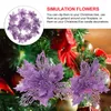 Decoratieve bloemen Kerst Hollow Flower Fake Artificial Garland Artificiales Para