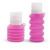 Storage Bottles Folding Squeezing Silicone Split Bottle Press Type Portable Outdoor Camping Face Wash And Shower Gel Safety Hygiene