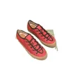 18% OFF Designer version G womens canvas couples round toe lace up biscuit sports shoes