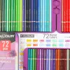 Crayons 72 couleurs aquarelle crayons