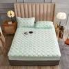 Ensembles de literie broderie Coral Mattress Protecteur Protecteur COUVERTURE DU FEUILLE AMIS POUR COULEUR COLLE MANDÉ MANDÉ SOFD TEMP