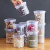 Storage Bottles Durable Food Sealed Tank PP Anti-slip Thickened Dried Fruit Container Strong Sealing