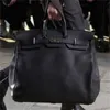 Sac Bk fait à la main 50 grands sacs à main sac noir Desiger 2024 Capacité Business Fitness Luggage