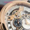 AP Business Owatch Millennium Series 18K Rose Gold Automatic Machinery 15350or.OO.D093Cr.01 Diametri maschili da uomo 42*47mm