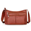 Hobo kvinnors väska 2024 Trend Korean Handväskor Designer Ladies Shoulder Bags Soft Leather Fashion Crossbody