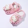 Slippers pour enfants garçons et filles Summer Cartoon Mignon Crocs respirant porte en gros