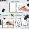 Notebooks A5 Reusable Smart Notebook Erasable Notepad With Pen Erasing Cloth Memo Free Whiteboard Portable Diary Office Blank Notepad