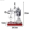 Coffee Makers Belgian coffee pot siphon coffee machine with manual luxury anti slip function Y240403