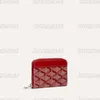 Modematignon läder plånbok korthållare zippy plånböcker designer väskor för kvinnor herr svart koppling nyckelpåse spegel kvalitet mynt handväska passhållare nyckel plånbok