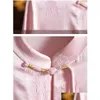 Camisas de blusas femininas ycmyunyan-satina para mulheres estilo chinês estilo chinês solto mangas compridas tops florais roupas moda moda primavera gota de verão otuyc