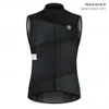 Raudax Men Cycling Vest Wind Men ärmlös cykel Gilet Lätt utomhus Vindtät MTB Sport Wind Reflective Vest 240320