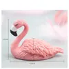 1st Flamingo False Nail Tips Practice Holder Training Display Stand visar Shelf Manicure Nail Art Tools Fashion Photo Props