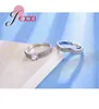 Rings Cluster Classic for Women Cz Crystal 925 Sterling Silver Aghle Party Ring Inlay Paved Bague Bijoux Set