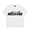 Hellstar Hell Star Tee Shirt printed pure cotton mens and womens loose fitting short sleeved T-shirt