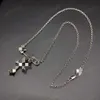 Jewelry Designer Necklace Double Layer Cross CH Necklace Women's Light Luxury Design High Sense Men's Long Sweater Chain Chromees Necklace hearts Necklace A1