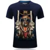 2024 New 3D Stereoscopic Men's Short Sleeved Personalized Animal Round Neck T-shirt Plus Size - Double Gun Dog