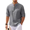 Camisetas masculinas 2024 camisa de camiseta de colarinho de colarinho de colarinho masculina camisa de manga comprida camisa masculina de camisa casual de manga comprida Men camisa S-5xl 2443