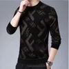 Men's Sweaters Mens Designer Pullover Long Sleeve Sweater Sweatshirt Print Knitwear Clothing Winter Thick Warm Clothes