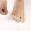 Ручная и нога пальцев на липучке повязки ноги перекрытие пальца Вальгус Средний носок маленький стрипчик ткани оптом