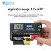 BT-168 PRO LED Digital Display Battery Tester Battery Checker kan mäta 18650 batterier 9V 3.7V 1,5V cellbatterier testare