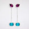 Boucles d'oreilles en peluche