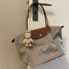 2024 2024 Novo sacola clássica de grande capacidade Designer dobrável Moda Bolsa de ombro casual Mulheres bolsas de nylon de alta qualidade Sac 10a