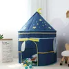 Küchen spielen Food Kid Tent Play House Spielzeug tragbare Schloss Kinder Tipi Play Tent Ball Pool Camping Spielzeug Geburtstag Weihnachten Outdoor Geschenk 2443