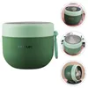 Dinnerware Stainless Steel Breakfast Cup Cereal Multi-use Milk Portable Soup Container Storage