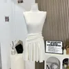 Arbetsklänningar 2024 Fashion Spring/Summer Style Elegant Dress Stick Set Short Kirt Women C Lothing Set Summer Female Drop Delivery Appa Otszm