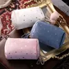 Aufbewahrungstaschen weiche Samtmädchen Make -up -Taschen Organizer Lippenstift für Frauen Toiletten Schönheit Make -up -Gehäuse Kosmetische Reise Kosmetische Reise