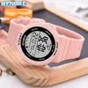 Orologi da polso orologio per donne femminile 50m impermeabili di sinoke brand silicone femmina orologio digitale orologio