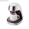 Kaffebryggare 220v 110v 450W 250 ml hushållskök Small bärbar amerikansk kaffemaskin Droppbevattningsfilter Automatisk espressomaskin Y240403